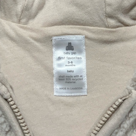 Gap Baby Teddy Sherpa One-Piece - Picture 2 of 5